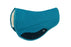 Horse Western 28"x32" Quilted Barrel Contoured Fur Padded Saddle Pad Teal 39230
