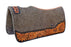 Horse 32"x30" Western Contoured Wool Felt Therapeutic Saddle Pad 39253