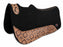 Challenger 30x30 Contoured Wool Felt Western Saddle Pad Embossed Wear Leathers 3926CON