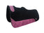 Challenger 30x30 Contoured Wool Felt Western Saddle Pad Embossed Wear Leathers 3926CON