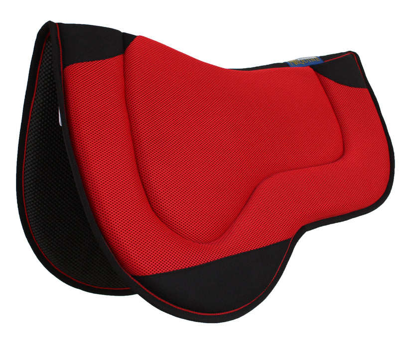Western English Horse SADDLE PAD Endurance Neoprene Tacky Tack Non Slip Memory Foam 3979
