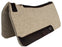3/4" Thick Horse SADDLE PAD Western Contoured Wool Felt Moisture Wicking 39RT06
