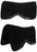 Horse SADDLE PAD Western Contoured Wool Felt Moisture Wicking Black 39RT