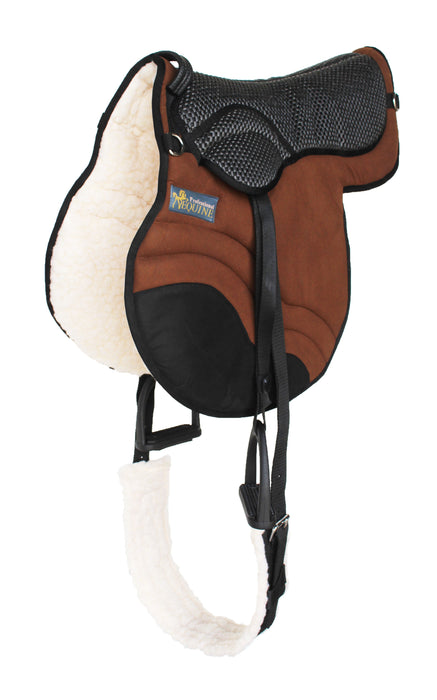 Horse English Western Trail Fleece Padded Adjustable Bareback Saddle Pad 39TS05