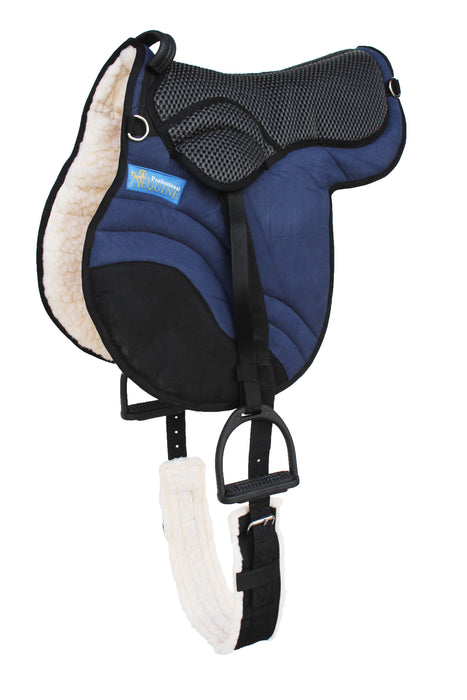 Horse English Western Trail Fleece Padded Adjustable Bareback Saddle Pad 39TS05