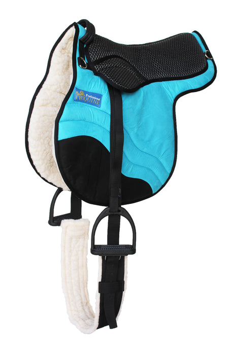 Horse English Western Trail Fleece Padded Adjustable Bareback Saddle Pad 39TS05