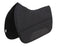 Challenger Quilted Western Saddle Pad with Fleece Underside – 26” Spine x 16” Drop – Shock-Absorbing, Contoured Fit, Durable Square Pad for Western Saddles