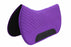 Challenger Quilted Western Saddle Pad with Fleece Underside – 26” Spine x 16” Drop – Shock-Absorbing, Contoured Fit, Durable Square Pad for Western Saddles