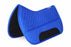 Challenger Quilted Western Saddle Pad with Fleece Underside – 26” Spine x 16” Drop – Shock-Absorbing, Contoured Fit, Durable Square Pad for Western Saddles