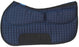 26" x 16" Western Quilted Neoprene Saddle Pad w/ Foam Inserts Navy 39TS12NV