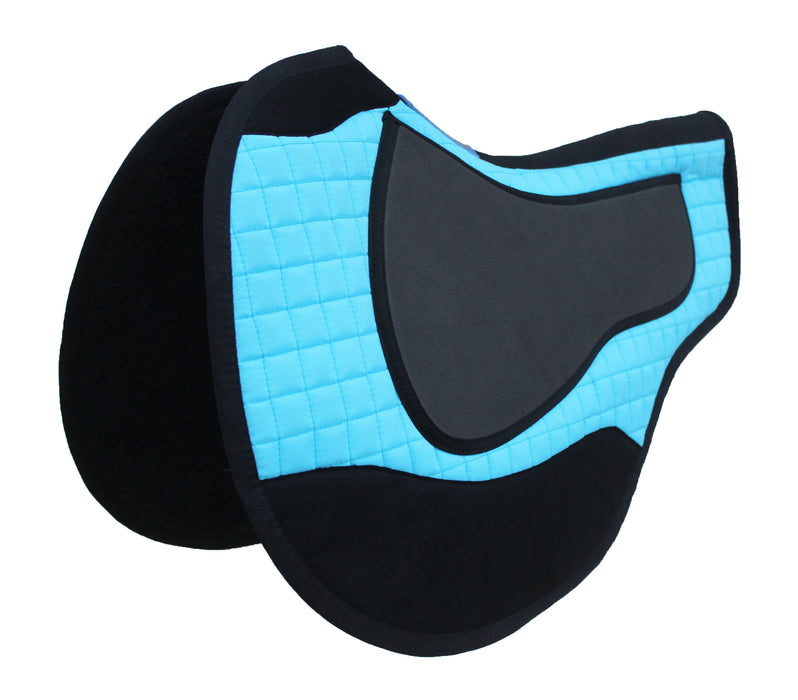 SADDLE PAD 20"x17" Horse Pony Contoured Endurance Close Contact Quilted 39TS22