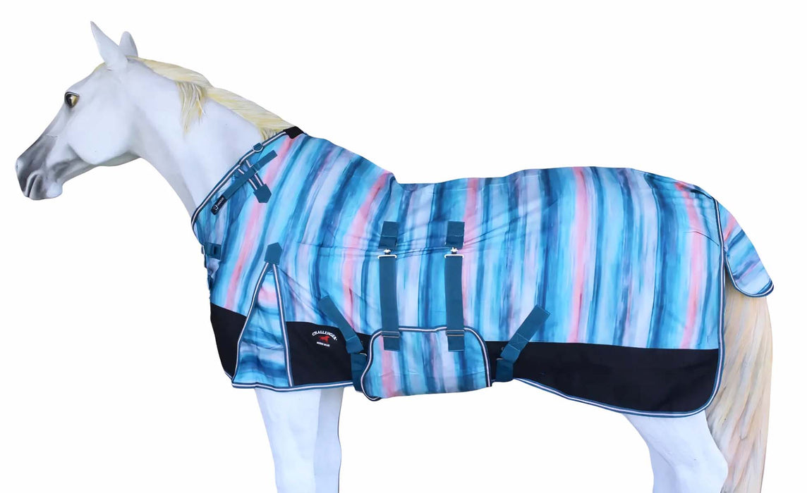 1200D Turnout Lightweight Bellyband Rain Horse Winter Sheet  3BSheet