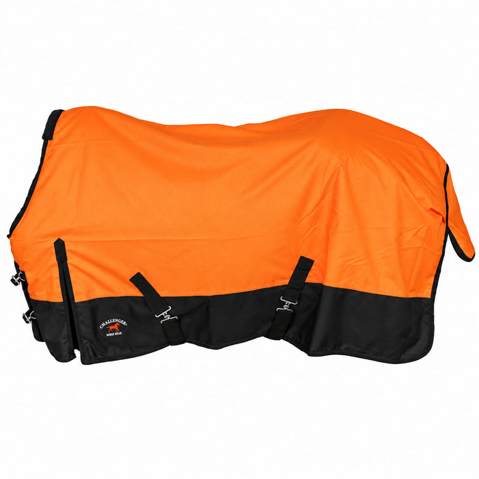 1200D Turnout Waterproof Rain Light-Weight Sheet Horse Blanket0g No Fill 1200D Economy Sheet