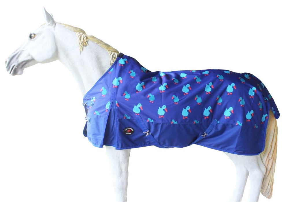 Turnout Waterproof Rain Light-Weight Sheet Plaid Horse Blanket