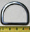 Horse Saddle Tack Hardware 3-1/2” SS Beveled Saddle Rigging Dee 40317