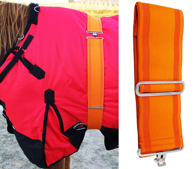 Horse Blanket Sheet Cooler Adjustable Elastic Surcingle Replacement Strap 403EE01