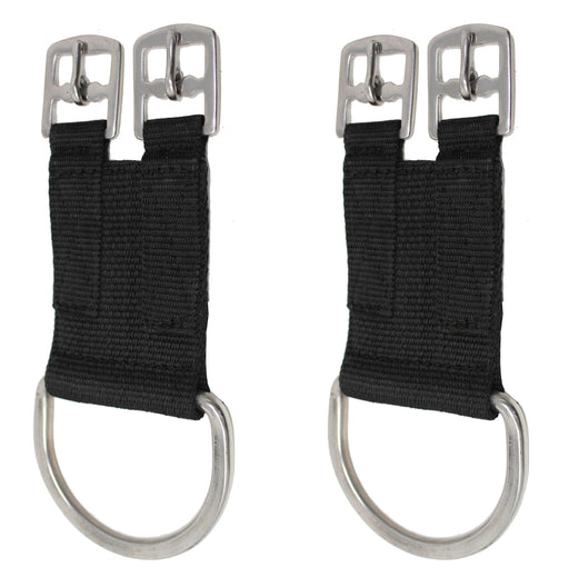 Horse Set of 2 Nylon Western English 1" Dual Buckle Girth Converter 403GC01
