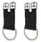 Horse Set of 2 Nylon Western English 1" Dual Buckle Girth Converter 403GC01