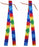 Horse 18" L x 1-3/4" W Set of 2 Heavy-Duty Tie-Dye Nylon Webbed Billet 404JBillets