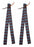 Horse 18" L x 1-3/4" W Set of 2 Heavy-Duty Tie-Dye Nylon Webbed Billet 404JBillets