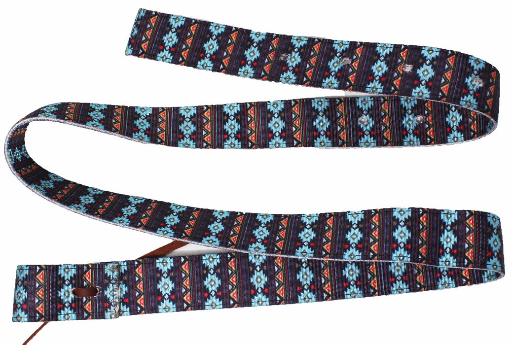 Horse 6' L x 1-3/4" W Heavy-Duty Tie-Dye Nylon Webbed Tie Strap Saddle Tack 404JTieStrap