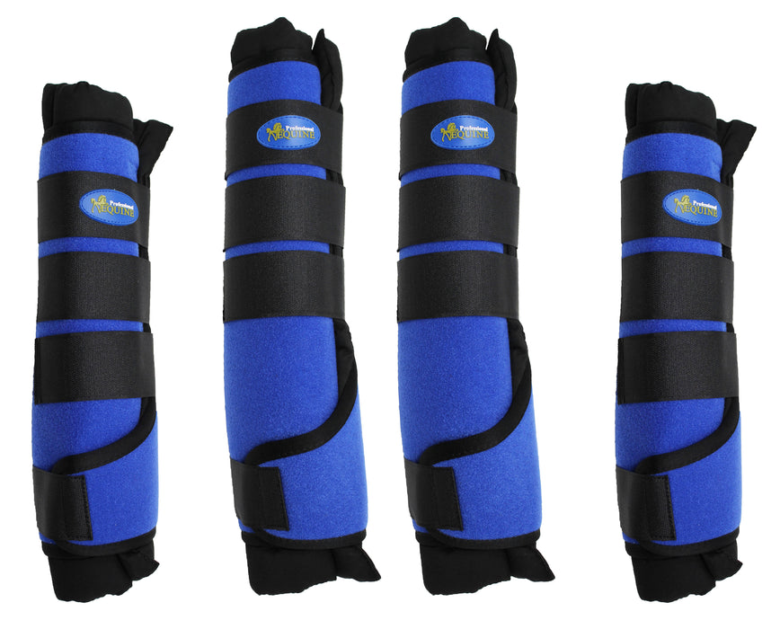 Medium Horse Stable Shipping Boots Wraps Front Rear 4 Pack Leg Hoof Care 41Shipping