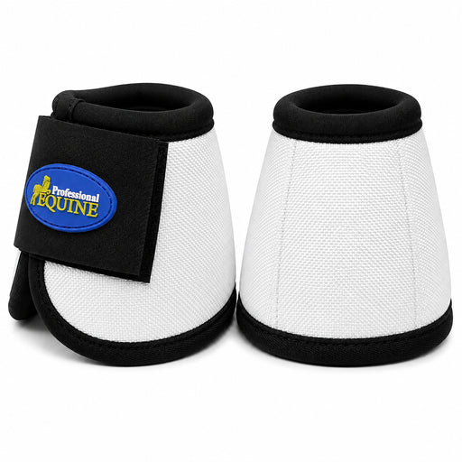 Large Ballistic Overreach No-Turn Bell Boots White 4109WH-L