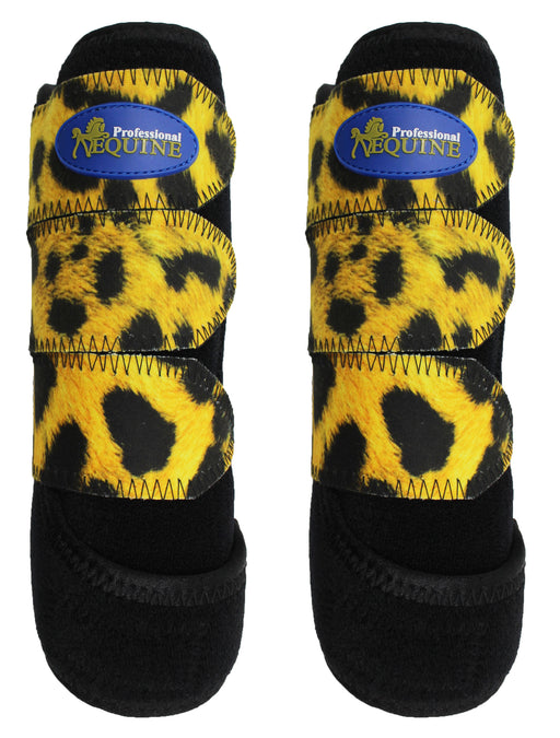 Horse Medium Professional Equine Sports Medicine Splint Boots 4137A