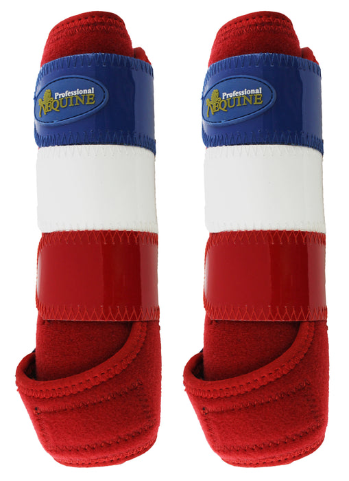 Horse Sports Medicine Splint Boots Patriotic 4144