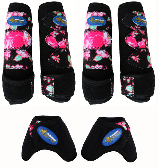 Horse  Professional Equine Sports Medicine Splint NoTurn Boots Bell 4135D