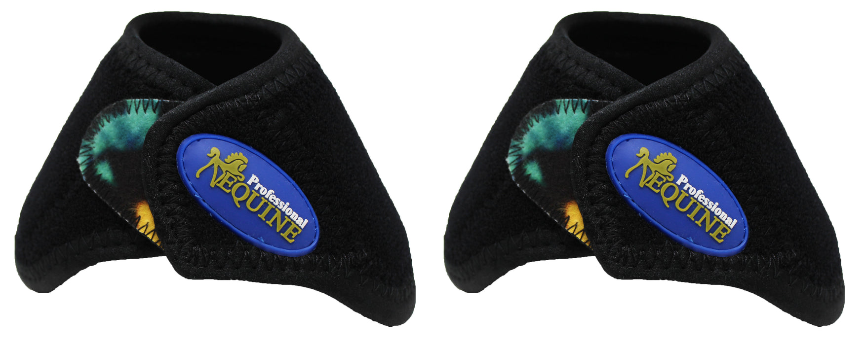 Horse Medium Professional Equine Sports Medicine Splint Bell Boots 41E