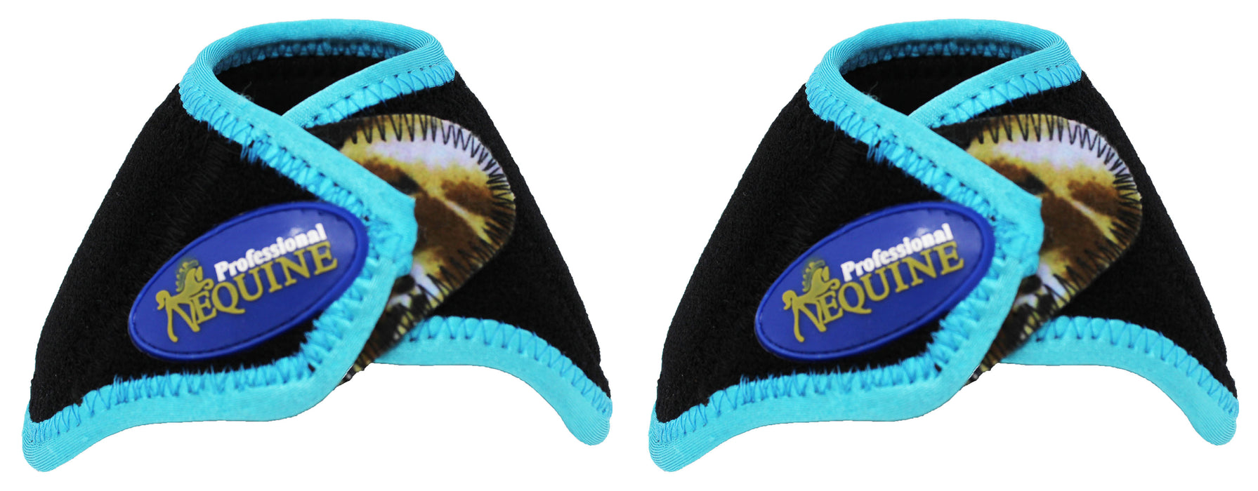 Horse Medium Professional Equine Sports Medicine Splint Bell Boots 41E