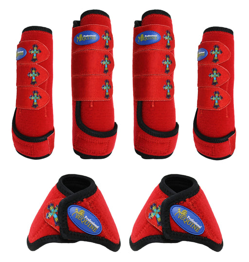 Horse Equine Sports Medicine Splint Bell Boots 4177