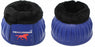 Horse Training Ribbed Rubber Hoof Impact Overreach Protection Fleece Lined Bell Boots 41HI01