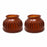 Horse Training Ribbed Rubber Hoof Impact Pull On Overreach Protection Bell Boots 41HI02