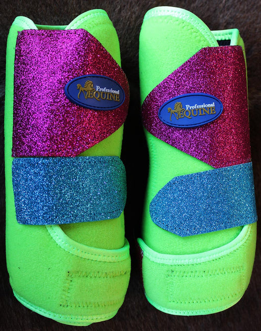 Horse Professional Equine Medicine Splint Sports Boots Front Legs M 41S07