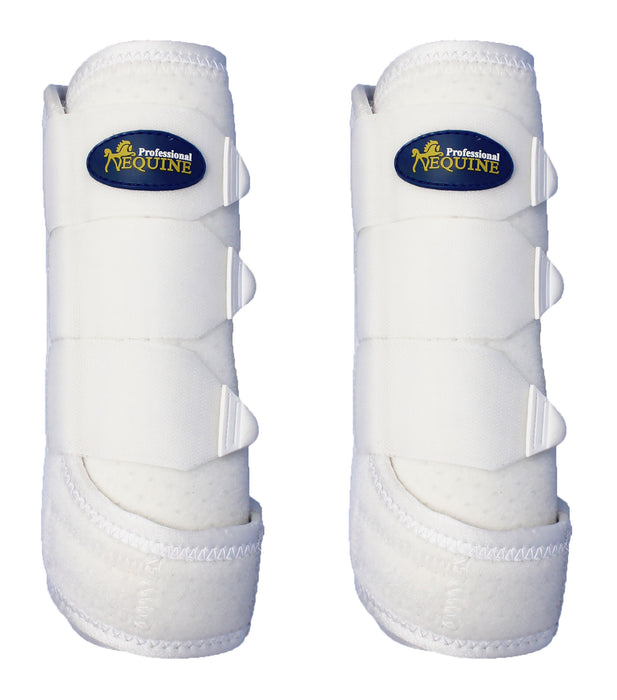Horse Sports Medicine Leg Splint Boots White 41WHA