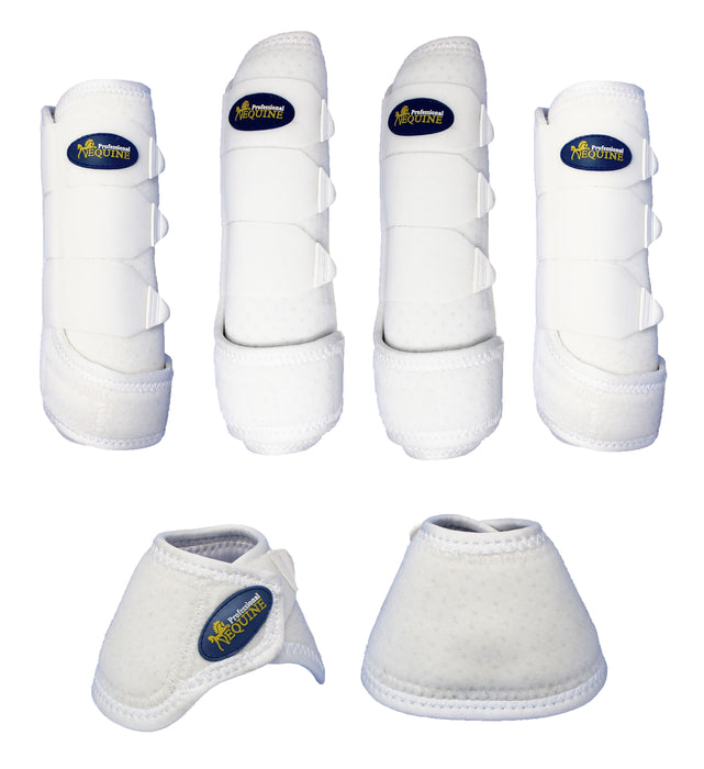 Horse Sports Medicine Leg Splint Boots White 41WHA