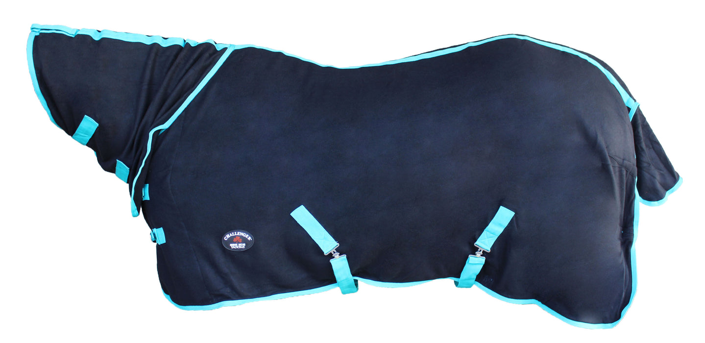 Horse Sheet Polar FLEECE COOLER Exercise Blanket Wicks Moisture  4384