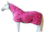 Horse Polar Fleece Cooler with Combo Neck Moisture-Wicking Exercise Blanket, Breathable Lightweight Cooling Sheet Animal Print