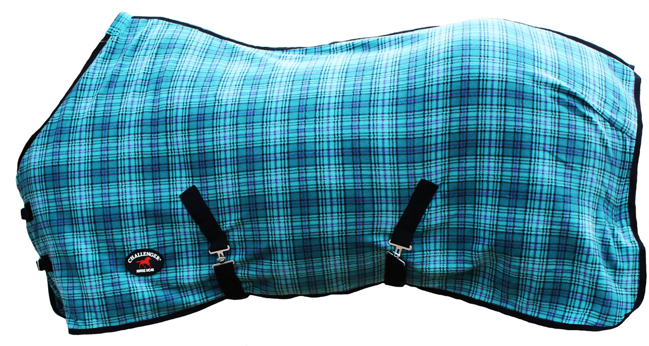 Horse Polar FLEECE COOLER Exercise Blanket Wicks Moisture Winter Liner  43EEFunPrint