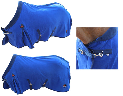 Horse Sheet Polar FLEECE COOLER Exercise Blanket Liner Wicks Moisture  43F01