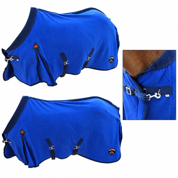 Horse Sheet Polar FLEECE COOLER Exercise Blanket Wicks Moisture 43F