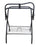 Horse English Western Freestanding Folding Metal Saddle Rack Stands Tack Black 4601
