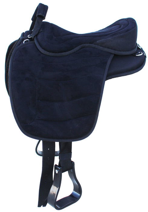 Soft Australian English Western Bareback Treeless Horse Saddle Pleasure Trail Riding  49101