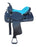 Western Horse Cordura Trail Barrel Pleasure Horse Saddle Turquoise 49105