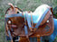 Horse Western Barrel Show Pleasure LEATHER SADDLE Cross 5062