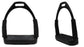 Horse Saddle English Stirrups Riding Flex Irons Double Jointed 4-3/4 51112