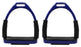 Horse Saddle English Stirrups Riding Flex Irons Double Jointed 4-3/4 51112