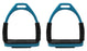 Horse Saddle English Stirrups Riding Flex Irons Double Jointed 4-3/4 51112